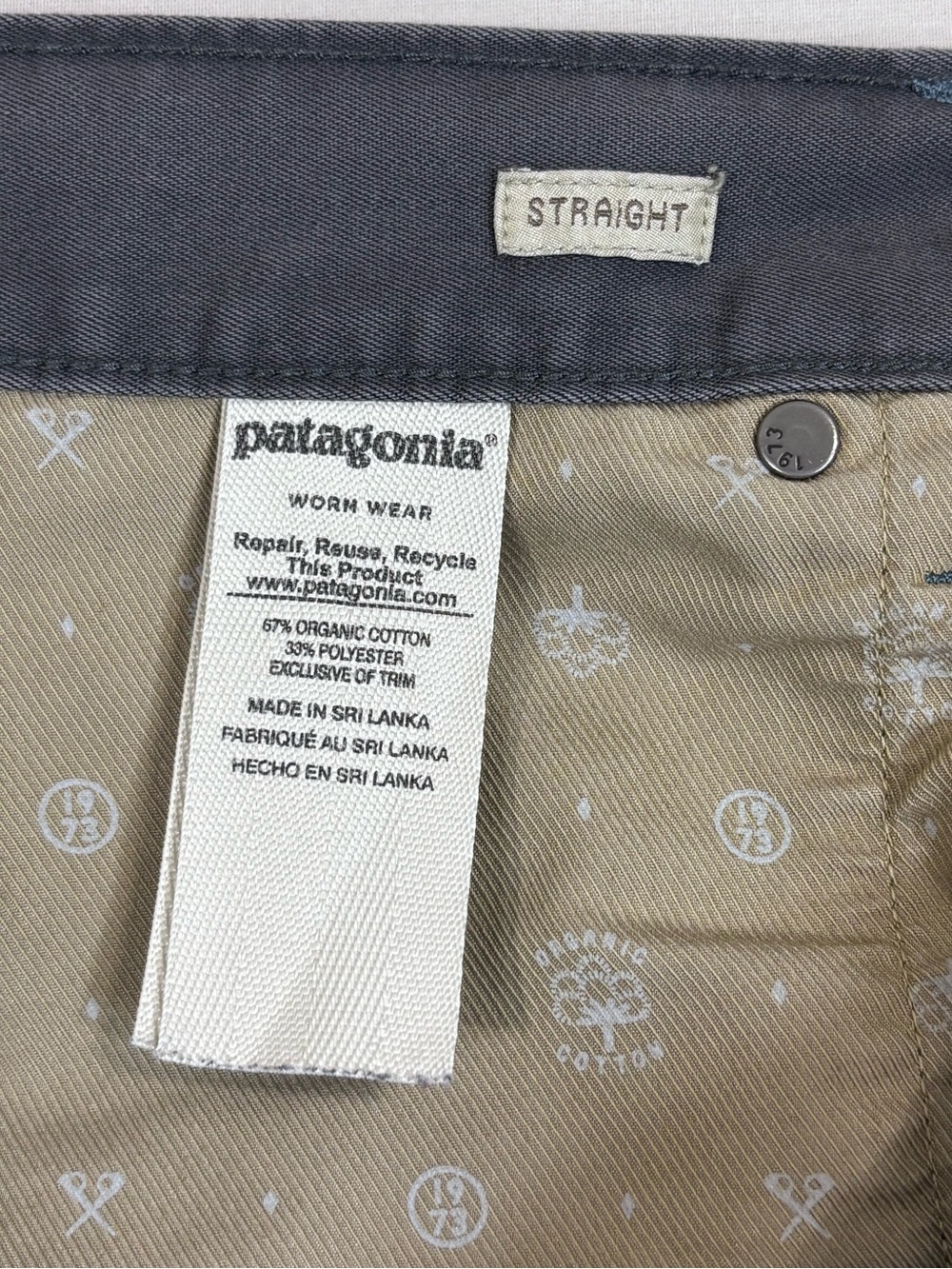 Patagonia Ironclad Gray Workwear Straight Utility Pants Men’s 36x32 - Picture 5 of 7